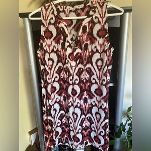 Beautiful sleeveless tunic blouse .M